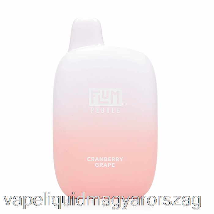 Flum Pebble 6000 Eldobható áfonyás Szőlő Vape E Cigi